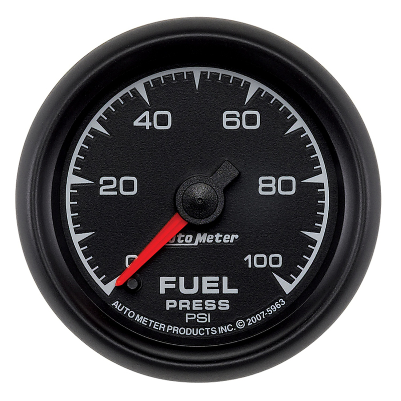 Autometer ES 52mm 0-100 PSI Fuel Pressure Gauge thumbnail 6