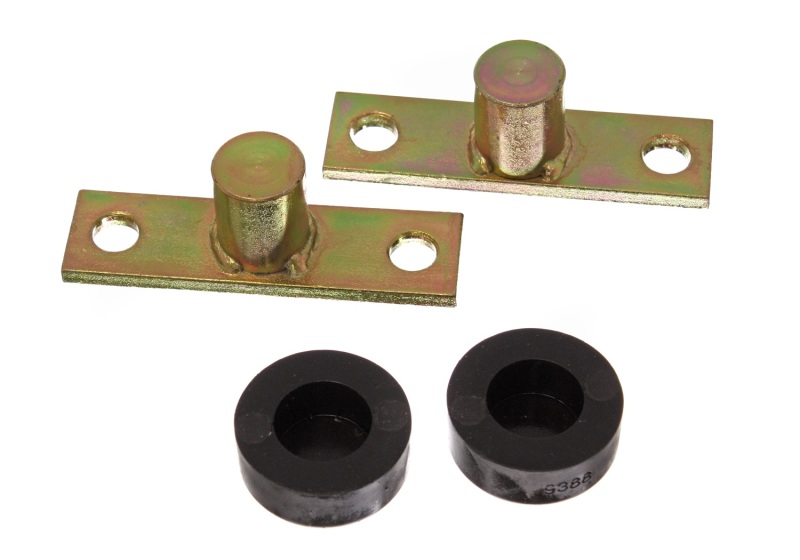 Energy Suspension 66-77 Ford Bronco 4WD Black Tailgate Hinge Bracket & Bushing Set thumbnail 3