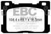 EBC Ultimax2 Brake Pad Sets