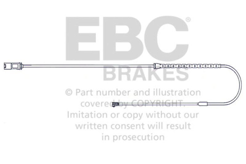EBC 2010-2014 BMW X5 3.0L Turbo Rear Wear Leads thumbnail 3