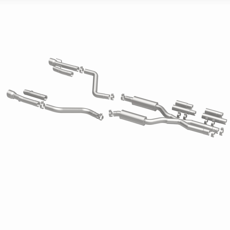 MagnaFlow 2017+ Dodge Charger 409 SS Polished 3in Quad Tips Cat-Back Exhaust thumbnail 6