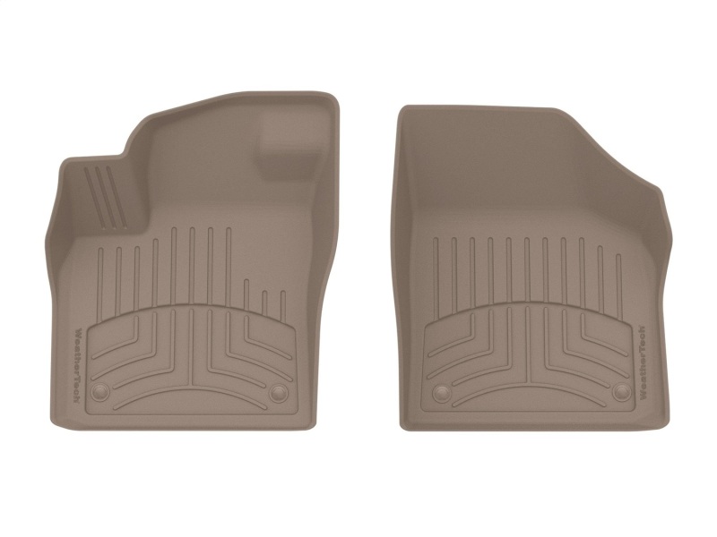 WT 3D FloorMat - Front - Tan