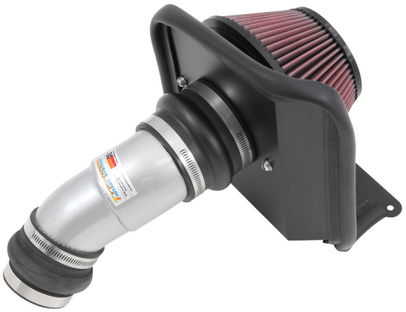 K&N 14-16 Kia Soul L4 2.0L Typhoon Cold Air Intake Aluminum Silver thumbnail 6