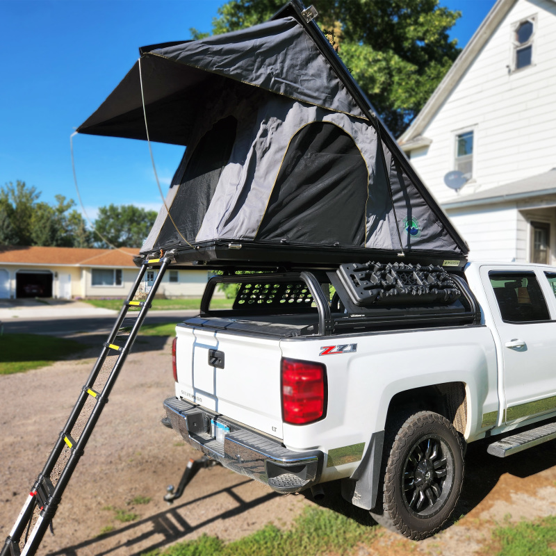 Putco 14-18 Chevy Silverado 1500 / GMC Sierra 1500 - 6.5ft (Standard Bed) Venture TEC Rack thumbnail 6