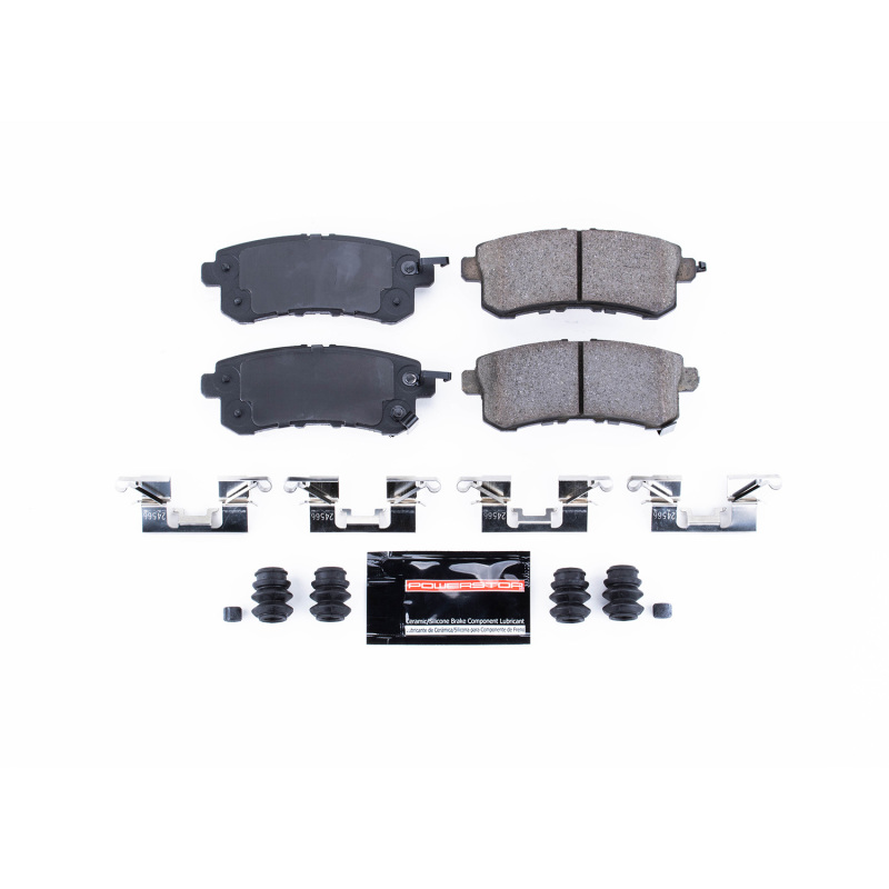 Power Stop 11-13 Infiniti QX56 Rear Z23 Evolution Sport Brake Pads w/Hardware thumbnail 2