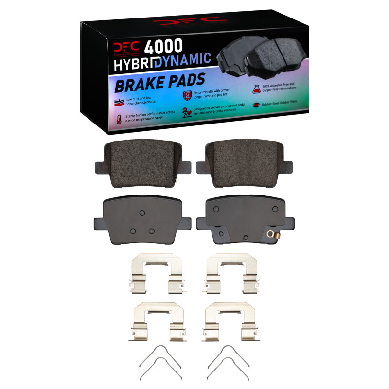 DFC HybriDynamic Brake Pads Hrdwr Kit