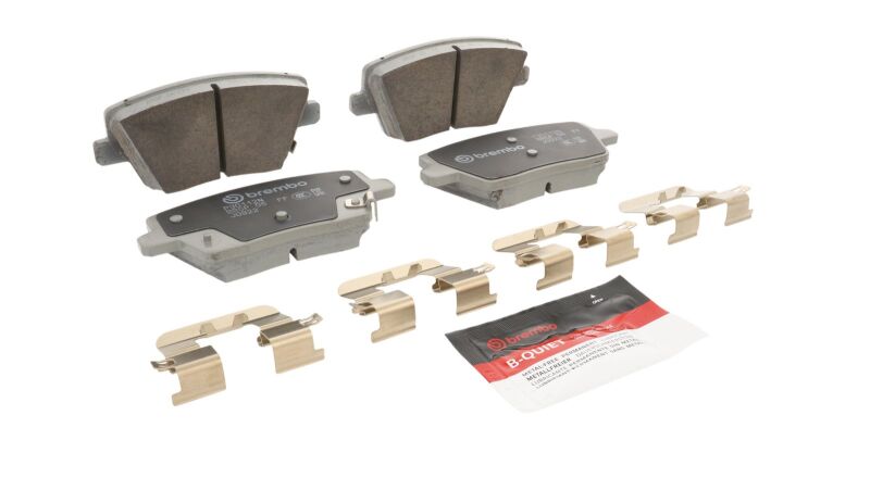 Brembo 19-22 Hyundai Veloster N Rear NAO Brake Pad thumbnail 6
