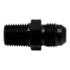 DeatschWerks 6AN Male Flare to 1/4in Male NPT Adapter - Anodized Matte Black thumbnail 7