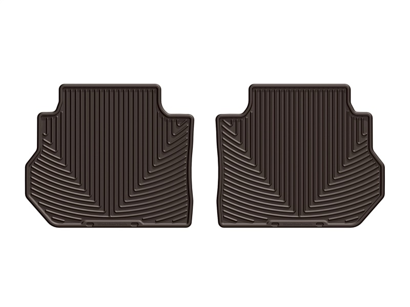 WT Rubber Mats - Rear - Cocoa