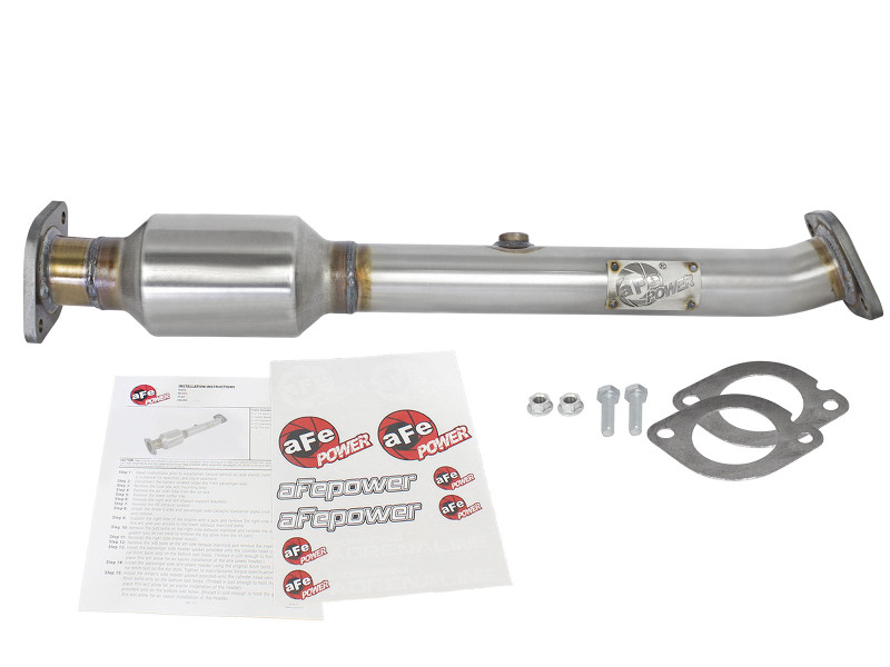 aFe Power Direct Fit Catalytic Converter Replacements Rear Right Side 05-11 Nissan Xterra V6 4.0L thumbnail 6