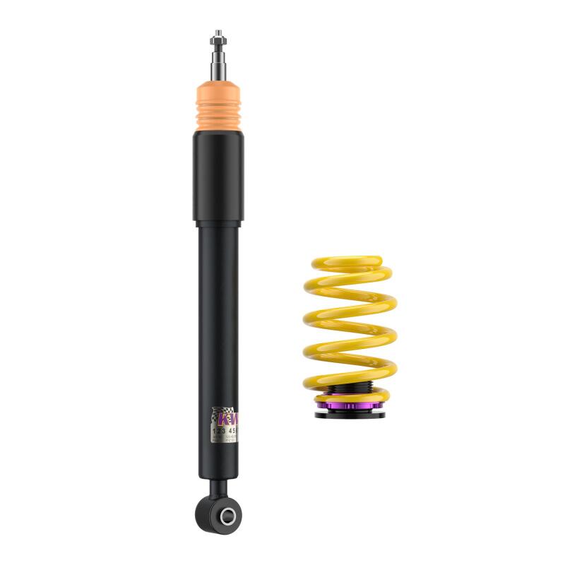 KW Variant 1 Coilover Kits 102200AT Kits, 1, 1.0 - 2.0 in. Lowered Front, 1.2 - 2.2 in. Lowered Rear, Natural/Purple Shocks, Yellow Springs, MINI, Kit thumbnail 5