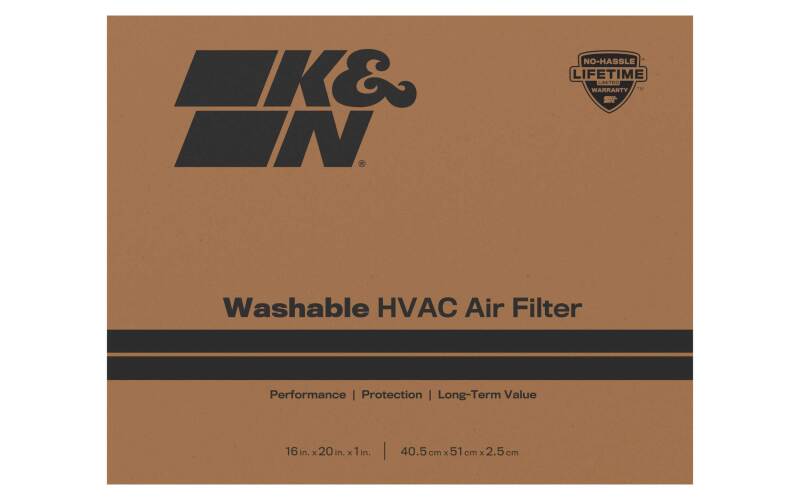 K&N HVAC Filter 16 X 20 X 1 Merv 8 thumbnail 2