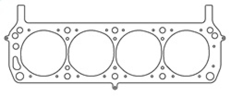 Cometic Ford 302/351W Windsor V8 .040in MLS Cylinder Head Gasket - 4.100in Bore - SVO/Yates - LHS thumbnail 9