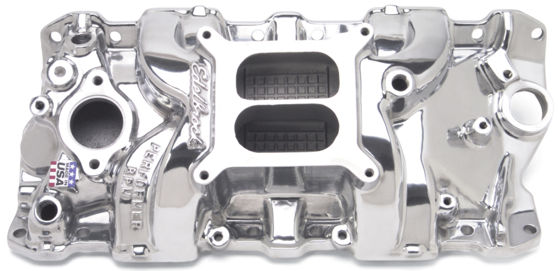 Edelbrock Perf RPM Manifold Polished thumbnail 5
