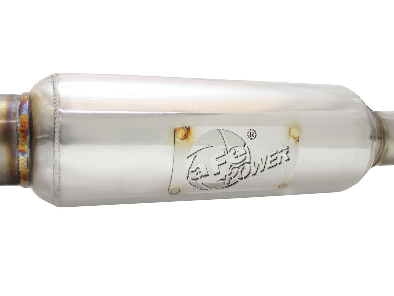 aFe Takeda 11-16 Scion TC 2.5L 2 1/4-2 1/2in Stainless Steel Axle-Back Exhaust w/Black Tip thumbnail 7