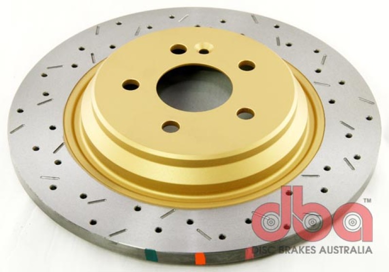 DBA HD Series 4000XS Brake Rotors DBA4553XS 4000 Cross Drilled/Slotted Rotor thumbnail 3