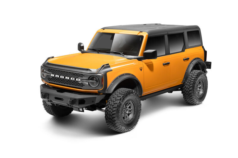 Go Rhino 21-26 Ford Bronco (Excl. LED Fog Lights) Trailline Front Full Width Bumper - Tex. Blk