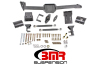 BMR 05-14 S197 Mustang Body Mount Watts Link Rod End/Poly w/ Adj. Axle Clamps - Black Hammertone thumbnail 3