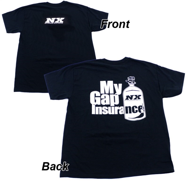 Nitrous Express Gap Insurance T-Shirt 3XL - Black
Gap Insurance T-Shir