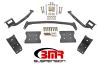 BMR 79-04 Fox Mustang Torque Box Reinforcement Plate Kit(TBR005H And TBR003H) - Black Hammertone thumbnail 3