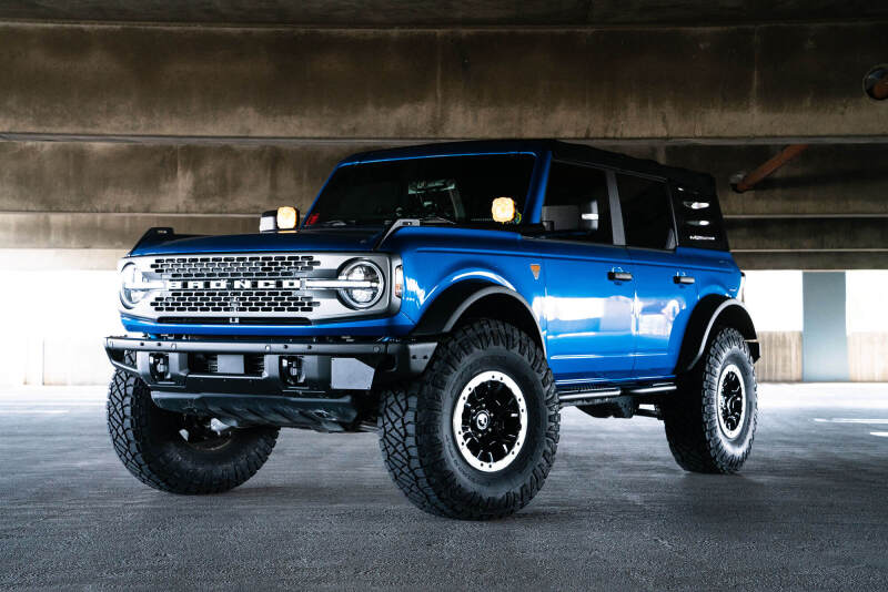 DV8 Offroad 21-22 Ford Bronco Factory Front Bumper License Relocation Bracket - Side thumbnail 7