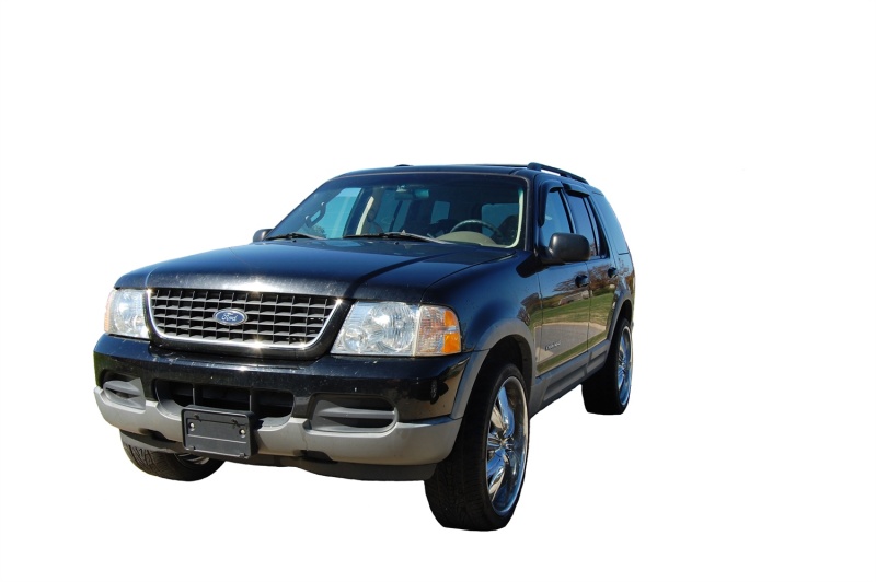 AVS 02-10 Ford Explorer (4 Door) Ventvisor Outside Mount Window Deflectors 4pc - Smoke thumbnail 2