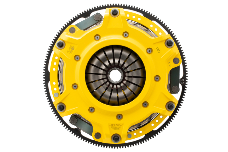 ACT Mod-Twin 10.5 Maxx Xtreme Sprung Race Ceramic Clutch Kit; 26-Spline GM thumbnail 2