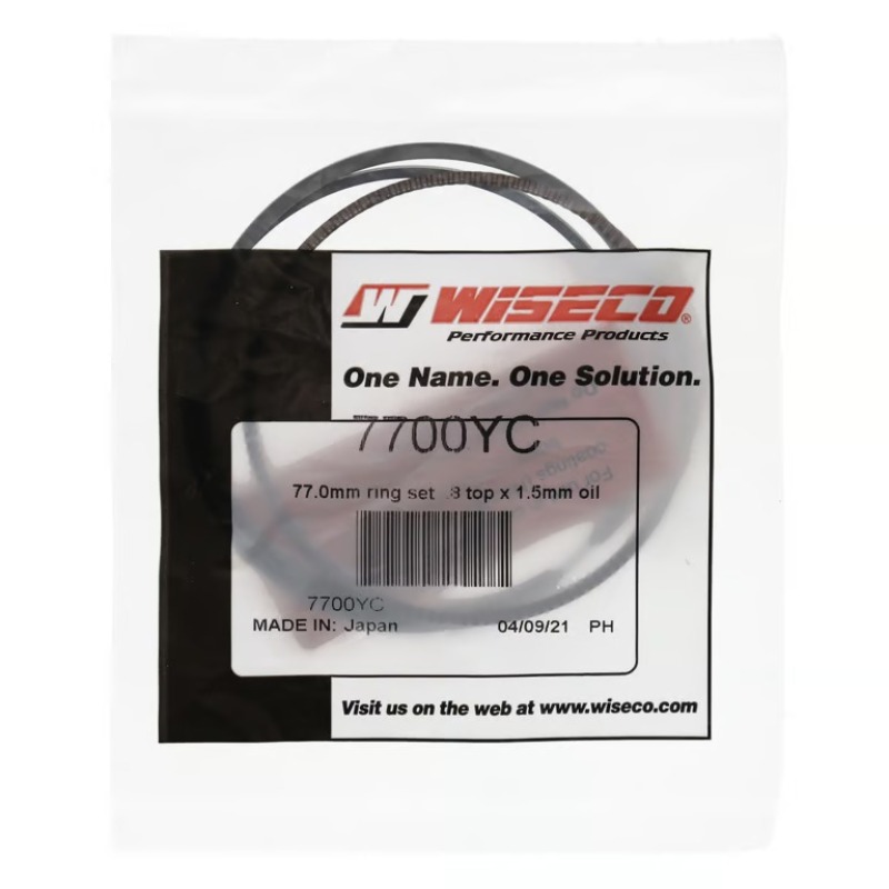 Wiseco 77.00mm Ring Set .8 x 1.5mm thumbnail 3