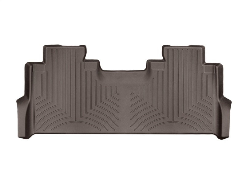 WeatherTech 2017+ Ford F-250/F-350/F-450/F-550 Crew Cab Rear FloorLiner - Cocoa