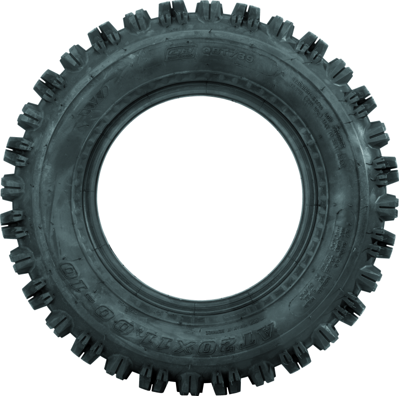 Quadboss QBT700 Series Tires 20x11-10 Tire, QBT739 Series, 20x11-10, Bias-Ply, Blackwall, Front, Each thumbnail 6