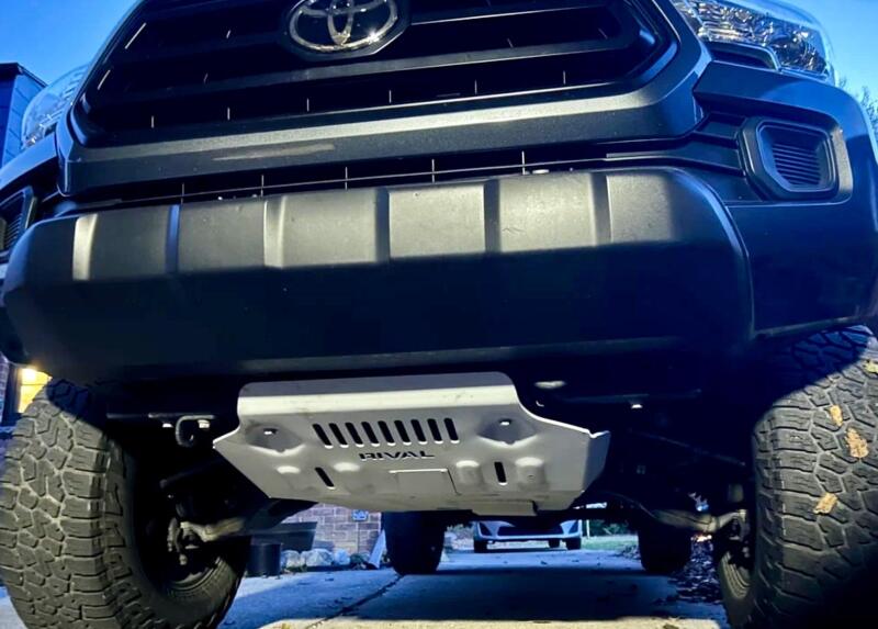 Rival 2005-2023 Toyota Tacoma 3Gen 4WD including KDSS  Aluminum Engine Skid Plate