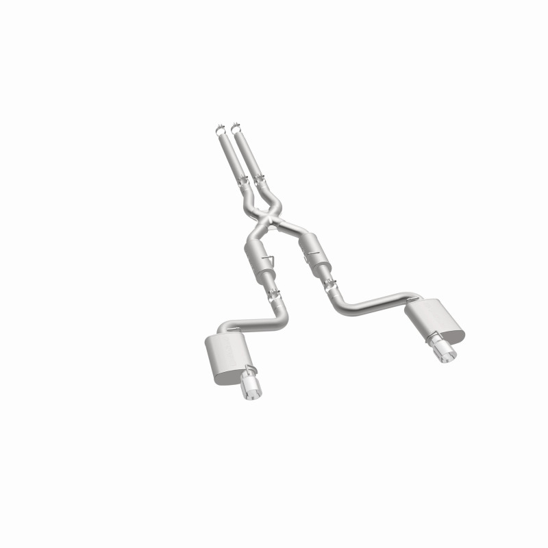 MagnaFlow 11-12 Dodge Charger SRT-8 Hemi Dual Split Rear Exit Stainless Cat-Back Performance Exhaust thumbnail 8