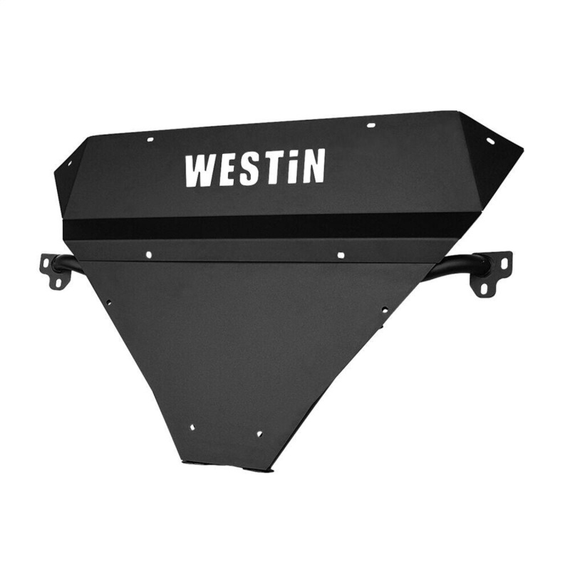 Westin 2014-2018 Chevy Silverado 1500 Outlaw Bumper Skid Plate - Textured Black thumbnail 3