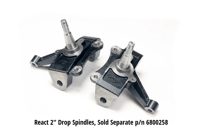 Baer Brakes 88-98 Chevrolet/GMC 2WD Trucks 13in Classic Series Front Brake Kit - Red thumbnail 2
