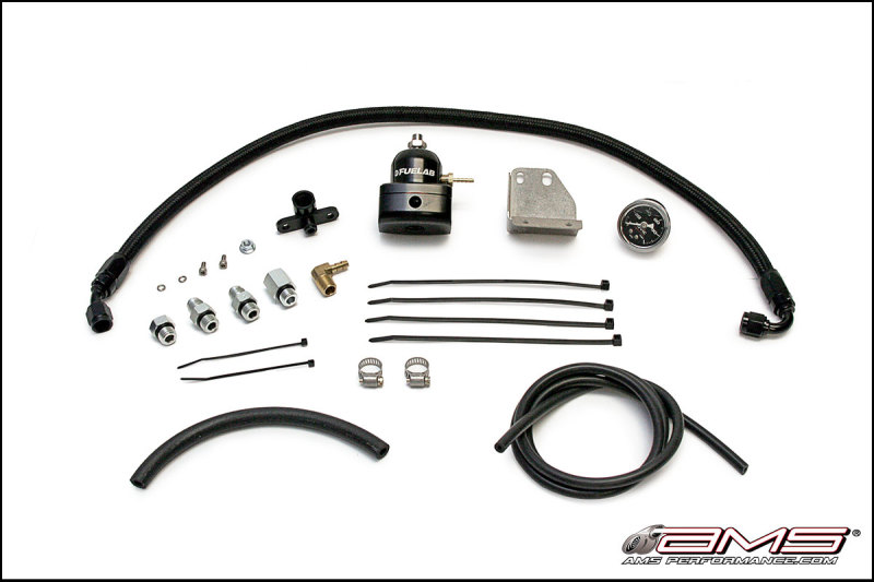 AMS Performance 08-15 Mitsubishi EVO X Fuel Pressure Regulator Kit - Black
EVO FPR