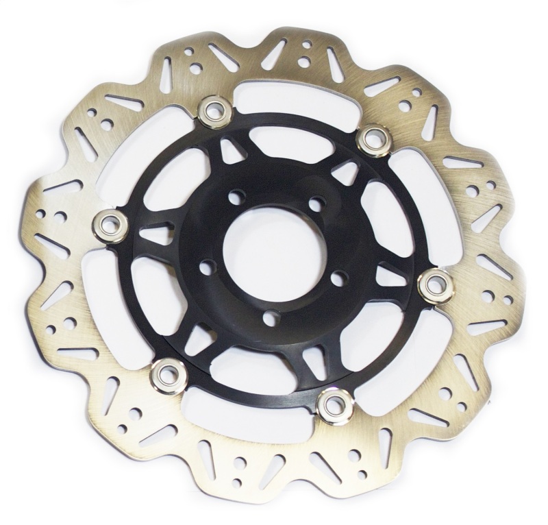 EBC 96-05 Kawasaki ZZR 600 ZX 600 Front Left/Right Vee Floating Black Rotor