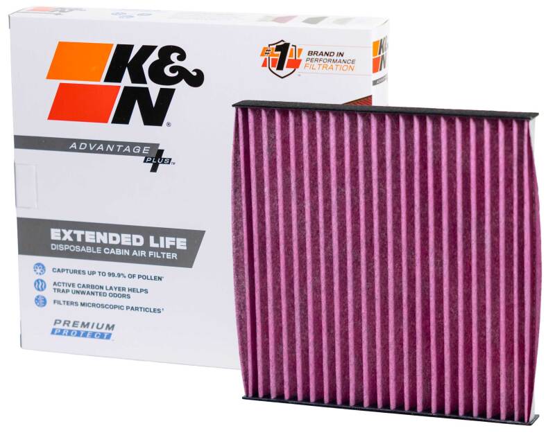 K&N Disposable Cabin Air Filter Advantage Plus 05-23 Toyota Tacoma thumbnail 2