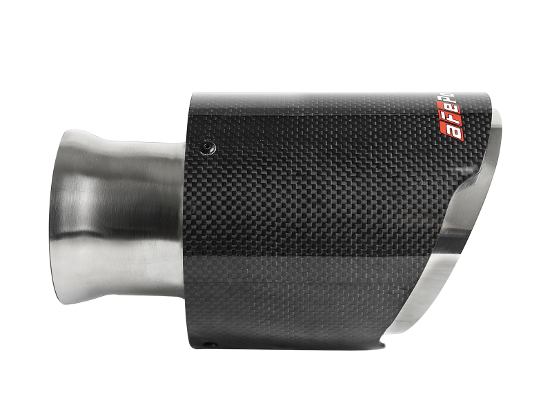 aFe MACH Force-XP 4-1/2in Carbon Fiber OE Replacement Exhaust Tips - 15-19 Dodge Charger/Hellcat thumbnail 8
