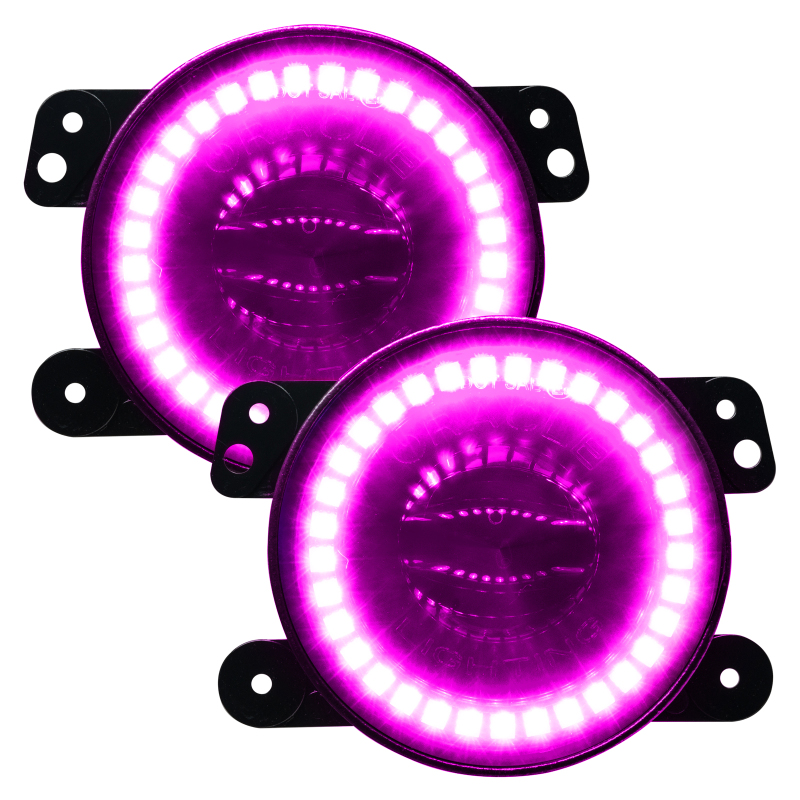 Oracle Jeep Wrangler JK/JL/JT High Performance W LED Fog Lights - w/o Controller thumbnail 4
