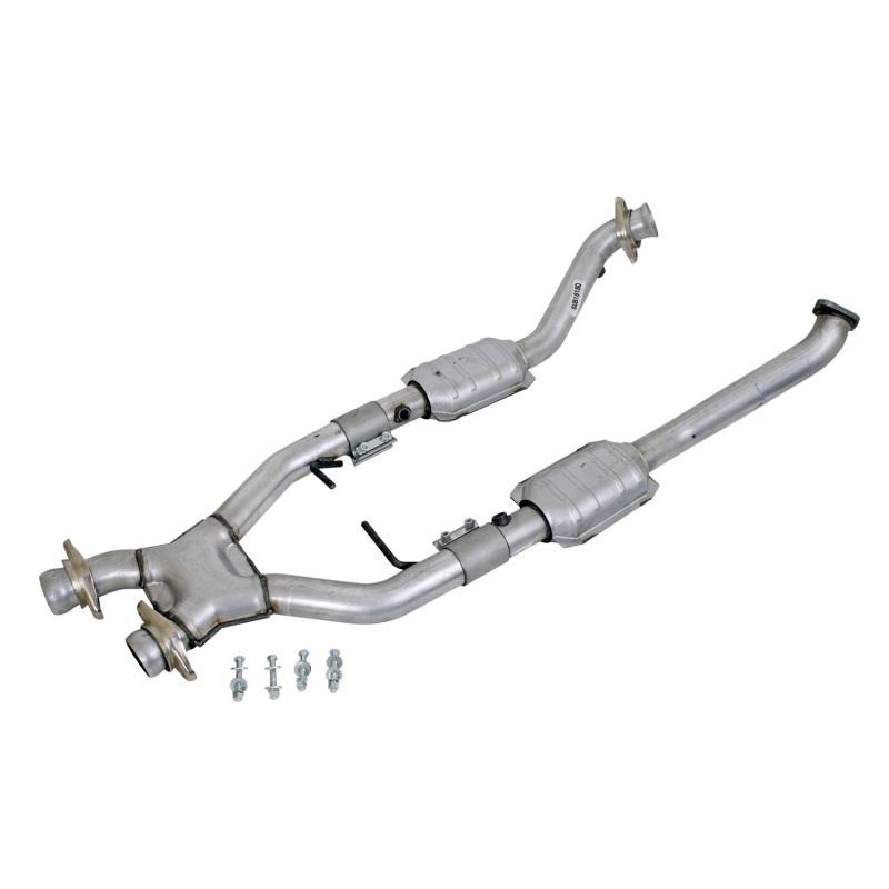 BBK 96-98 Mustang 4.6 Cobra High Flow X Pipe With Catalytic Converters - 2-1/2 thumbnail 3