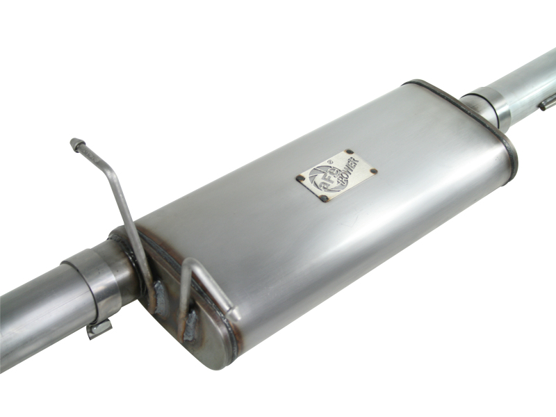 aFe MACH Force XP Exhaust Cat-Back 3in SS-409 w/ Polished Tip 97-03 Ford F-150 V8 4.6/5.4L thumbnail 9