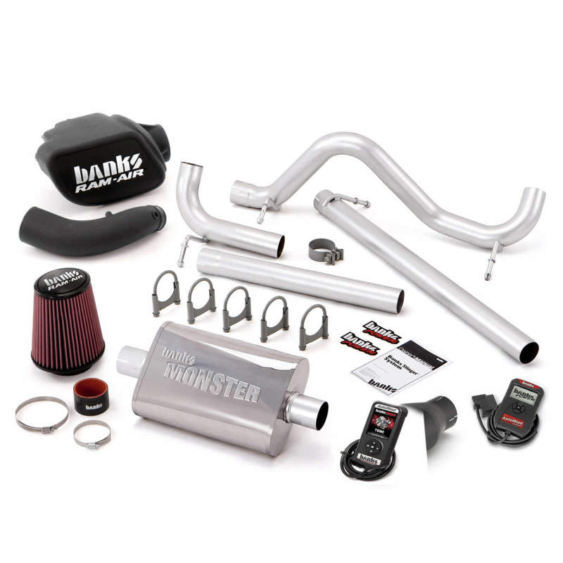 Banks Power 07-11 Jeep 3.8L Wrangler - 4dr Stinger Sys w/ AutoMind - SS Single Exhaust w/ Black Tip
Power/Efficiency Sys
Stinger Bundle
