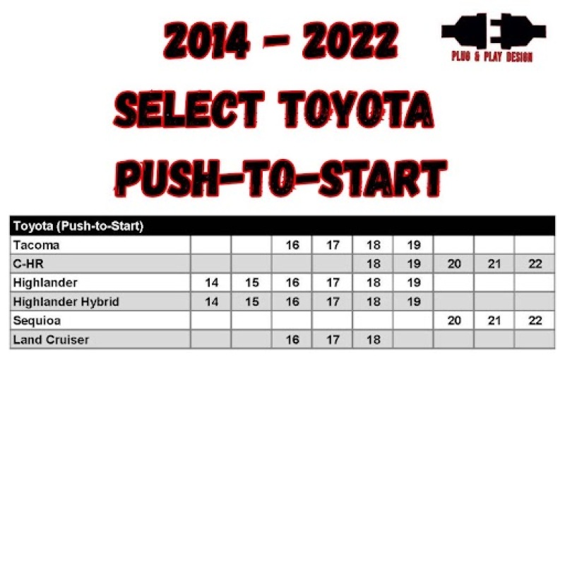 Kleinn 16-23 Toyota Tacoma Remote Start thumbnail 4