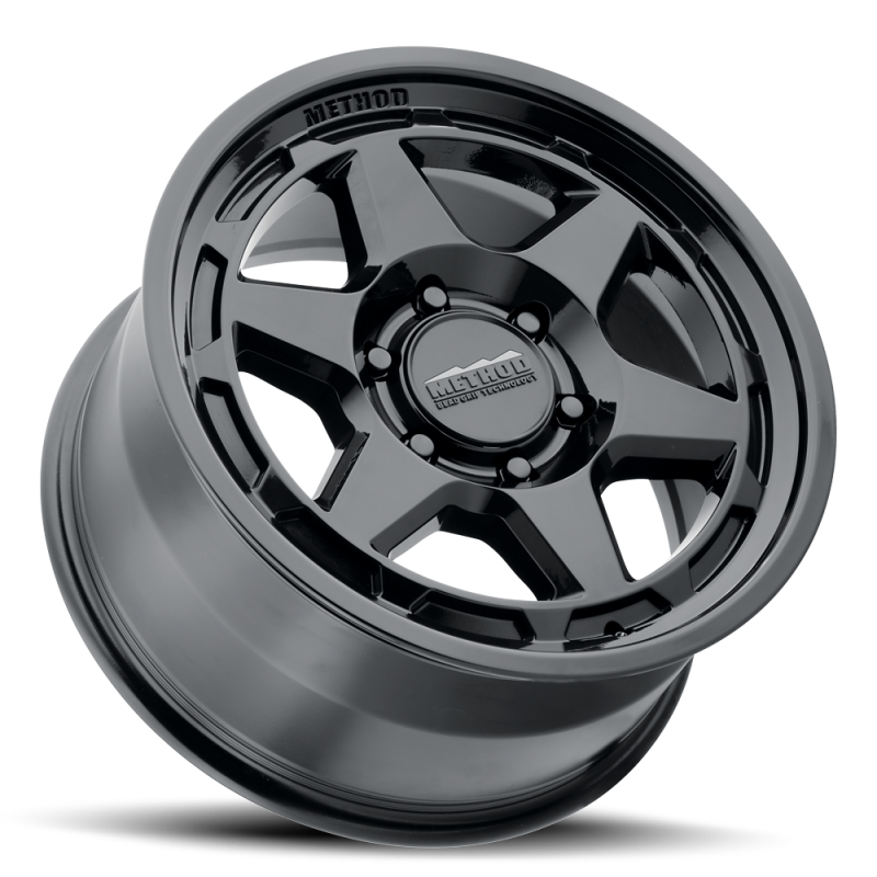 METHOD WHEELS MR708 18X9 6x139.7 40MM BEAD GLOSS BLACK WHEEL