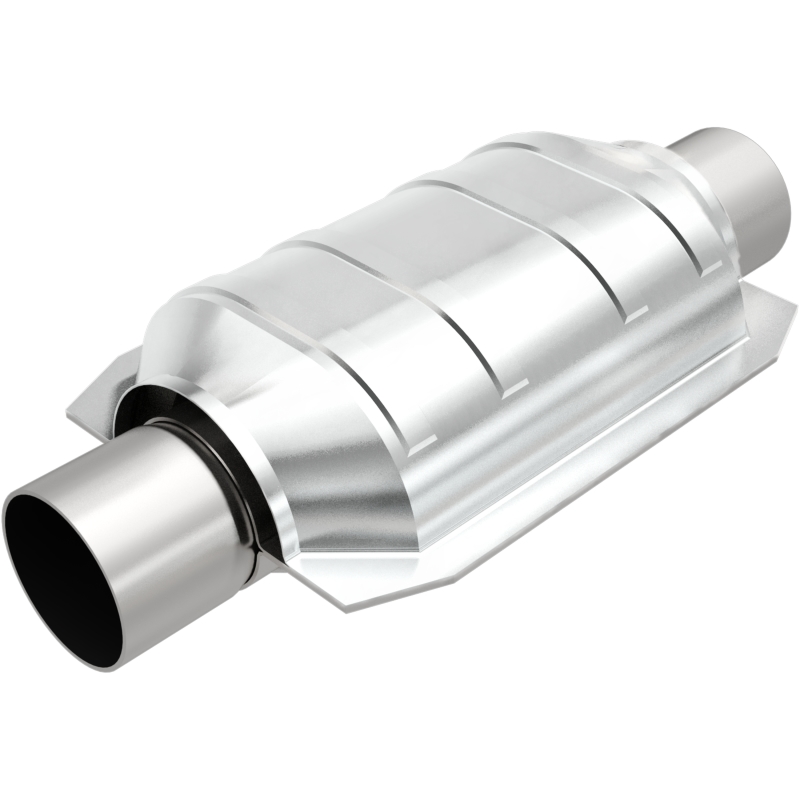 MagnaFlow Universal Catalytic Converter 2.25in Inlet/Outlet Center/Center Oval 9inx6.5inx13in thumbnail 3