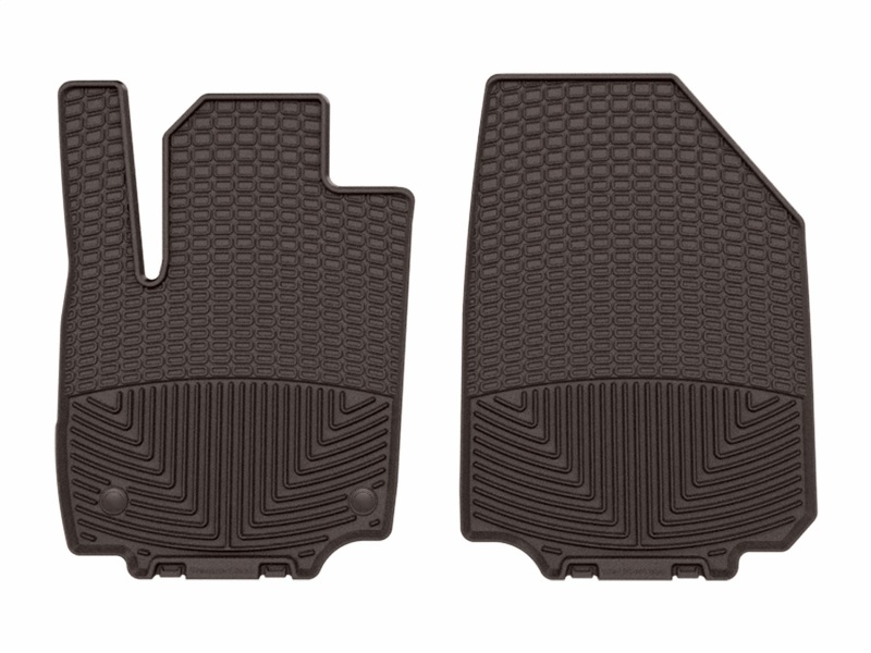 WT Rubber Mats - Front - Cocoa