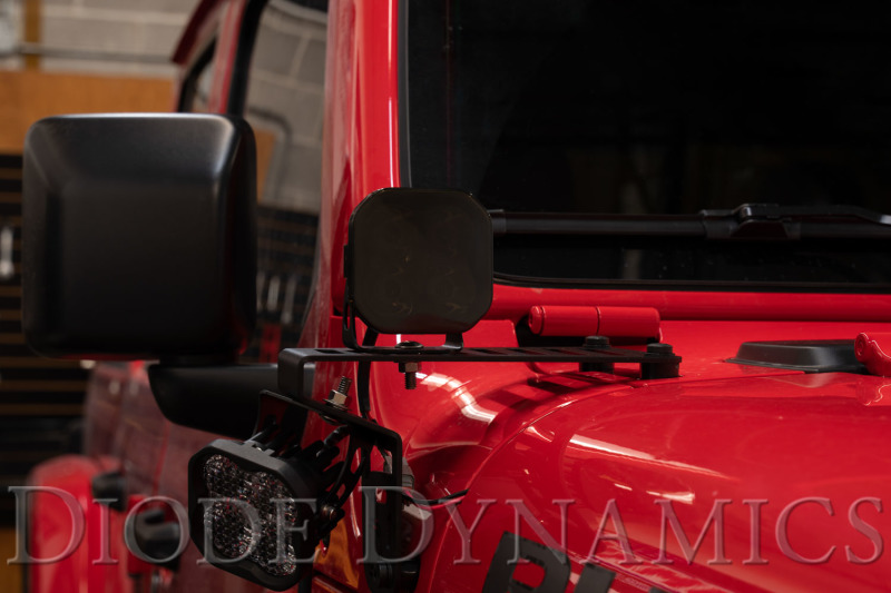 Diode Dynamics SS3 LED Pod Cover Standard Smoked thumbnail 5