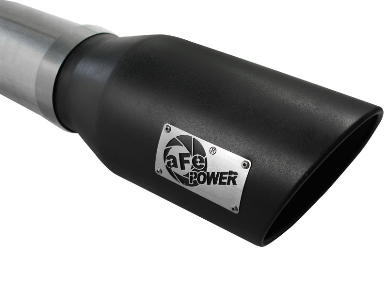 aFe Atlas Exhaust 5in DPF-Back Al Steel 07.5-10 GM Diesel Trucks V8-6.6L (td) LMM (Blk Tip) thumbnail 7
