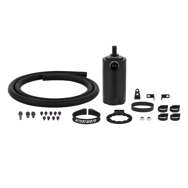 Mishimoto Universal Baffled Oil Catch Can - Black thumbnail 4