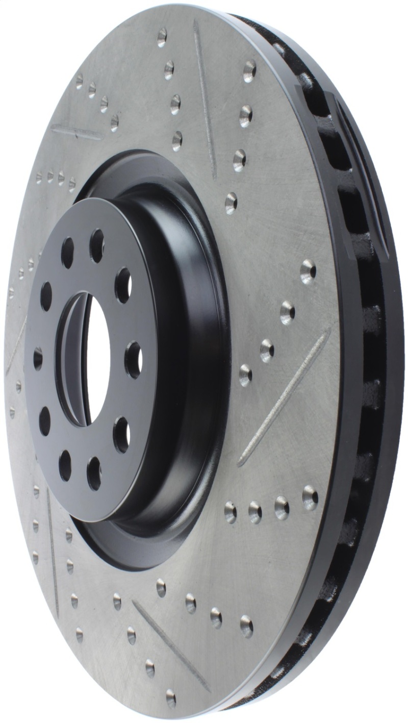 StopTech Slotted & Drilled Sport Brake Rotor thumbnail 6